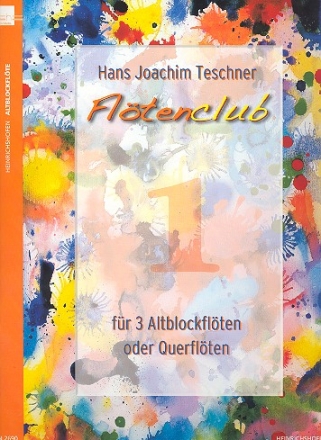 Fltenclub Band 1 fr 3 Altblockflten (Querflten) Spielpartitur