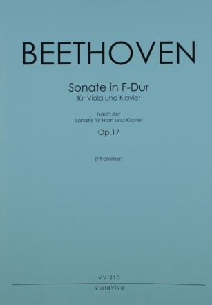 Sonate F-Dur op.17 fr Horn und Klavier fr Viola und Klavier