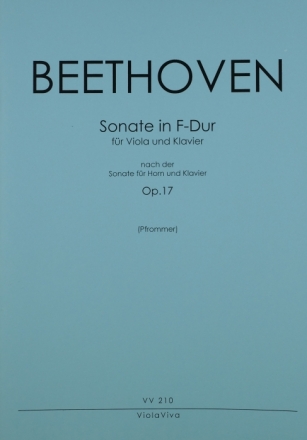Sonate F-Dur op.17 fr Horn und Klavier fr Viola und Klavier