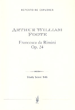 Francesca da Rimini op.24 fr Orchester Studienpartitur