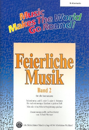 Feierliche Musik Band 2 fr flexible Ensemble Klarinette