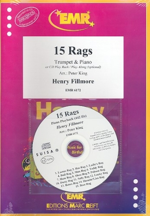 15 Rags (+CD) for trumpet and piano
