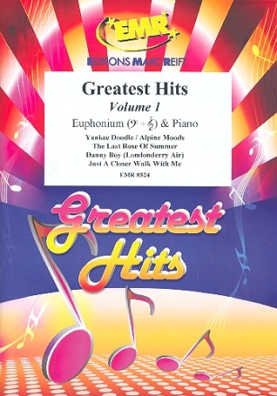 Greatest Hits vol.1 for euphonium and piano (percussion ad lib)