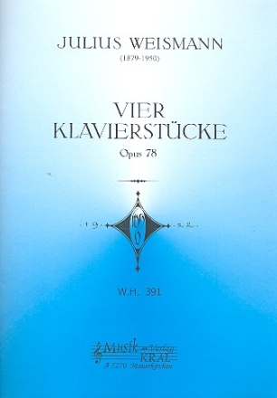 4 Klavierstcke op.78