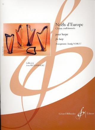 Noels d'Europe pour harpe