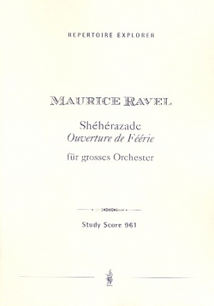 Shhrazade-Ouvertre fr Orchester Studienpartitur