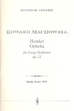 Hamlet und Ophelia op.22 fr Orchester Studienpartitur