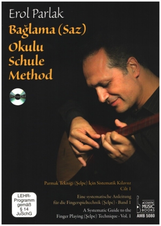 Baglama (Saz) okulu cilt 1 (+DVD) (trk/en/dt)