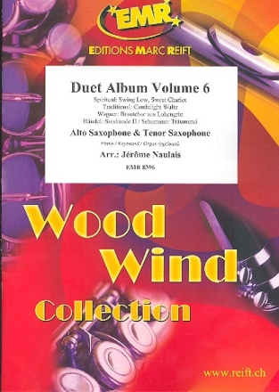 Duet Album vol.6 for 2 saxophones (AT) (piano/keyboard/organ ad lib) 2 scores