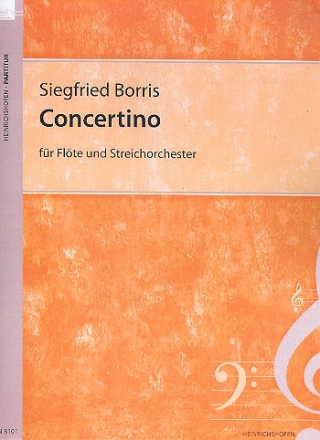 Concertino op.71 fr Flte und Streicher Partitur