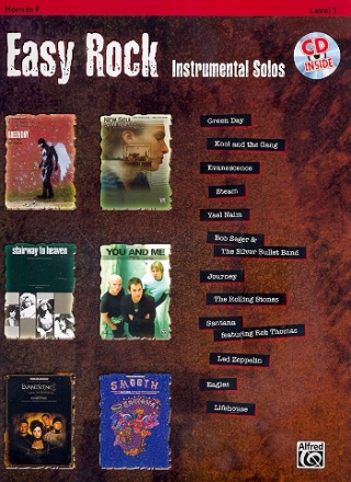 Easy Rock (+CD): for horn in F