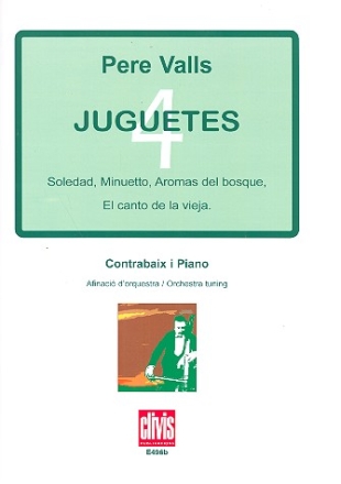 4 juguetes for double bass (orchestra tuning)