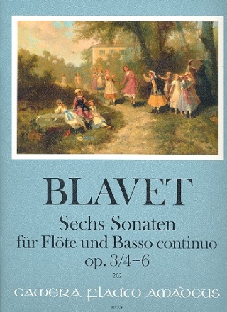 6 Sonaten op.3/4,6 fr Flte und Bc