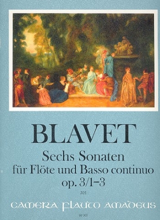 6 Sonaten op.3/1-3 fr Flte und Bc