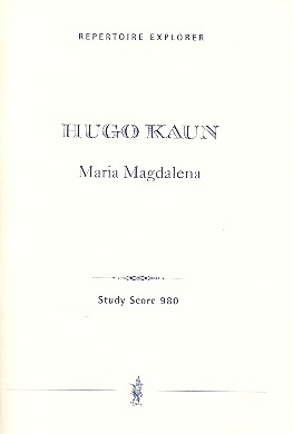 Maria Magdalena op.44 fr Ochester Studienpartitur