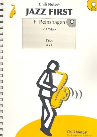 12 Trios (+CD) fr 3 Saxophone (ATT)