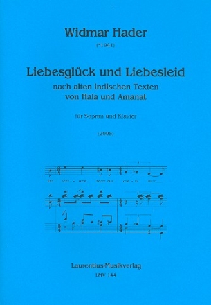 Liebesglck und Liebesleid fr Sopran und Klavier