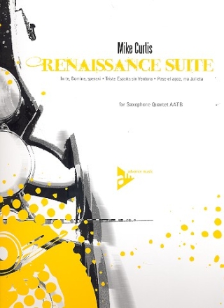 Renaissance Suite für 4 Saxophone (AATBar) Partitur und Stimmen