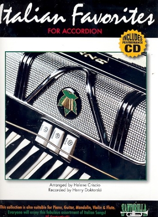 Italian Favourites (+CD) for accordion