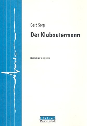 Der Klabautermann fr Mnnerchor a cappella Partitur