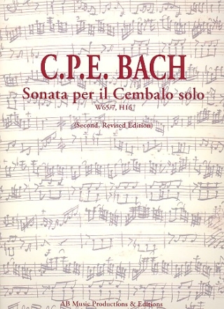 Sonate W65/7 H16 für Cembalo (Fassungen 1736 und 1744)