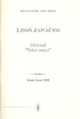 Vater unser fr gem Chor, Harfe und Orgel Studienpartitur (dt/tschech)