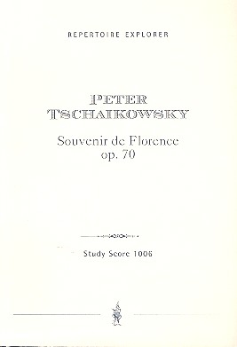Souvenir de Florence op.70 fr 2 Violinen, 2 Violen und 2 Violoncelli Studienpartitur