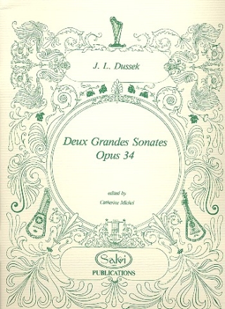 2 grandes sonates op.34 fr Harfe