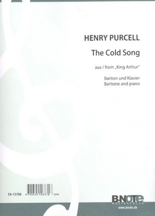 The cold Song für Bariton und Klavier (en)