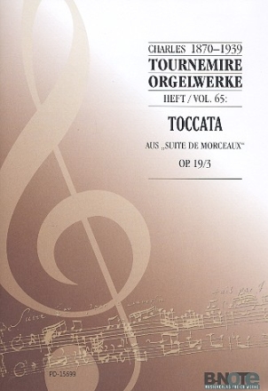 Toccata op.19,3 aus Suite de Morceaux fr Orgel