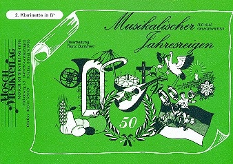 Musikalischer Jahresreigen fr Blasorchester 2. Klarinette in B