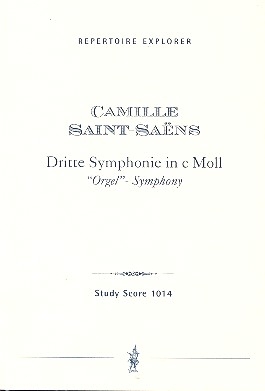 Sinfonie c-Moll Nr.3 op.78 fr Orgel und Orchester Studienpartitur