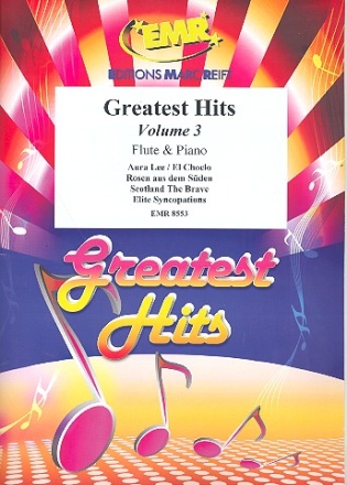 Greatest Hits Band 3: fr Flte und Klavier (Percussion ad lib)