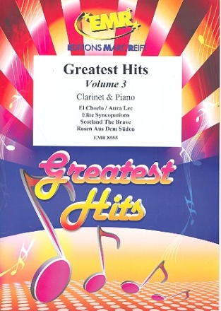 Greatest Hits Band 3: fr Klarinette und Klavier (Percussion ad lib)
