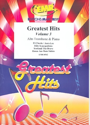 Greatest Hits Band 3: fr Altposaune und Klavier (Percussion ad lib)