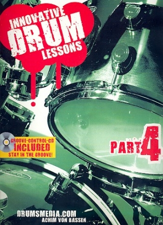 Innovative Drum Lessons vol.4 (+CD) - fr Schlagzeug