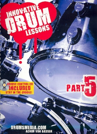 Innovative Drum Lessons vol.5 (+CD) - fr Schlagzeug