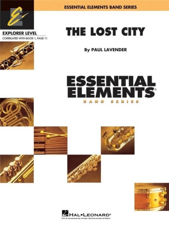 The lost City (+CD) for concert band score and parts