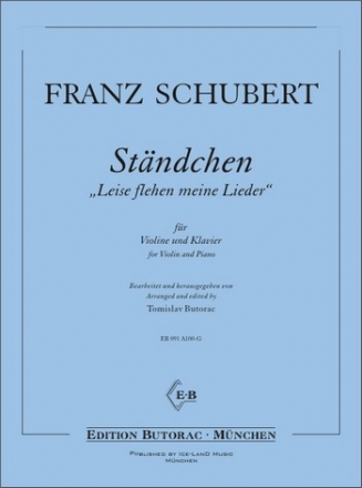 Leise flehen meine Lieder fr Violine und Klavier