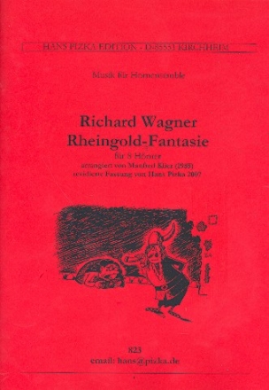 Rheingold-Fantasie fr 8 Hrner Partitur+Stimmen (1985/2007)