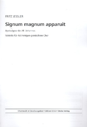 Signum magnum apparuit fr gem Chor fr gem Chor a cappella Partitur