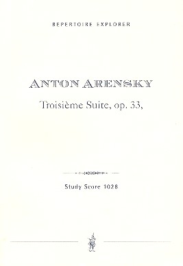 Suite Nr.3 op.33 fr Orchester Studienpartitur