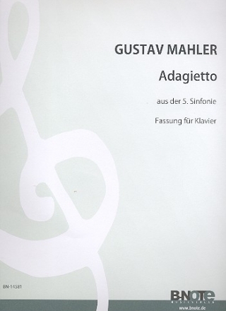 Adagietto aus der Sinfonie Nr.5 fr Klavier
