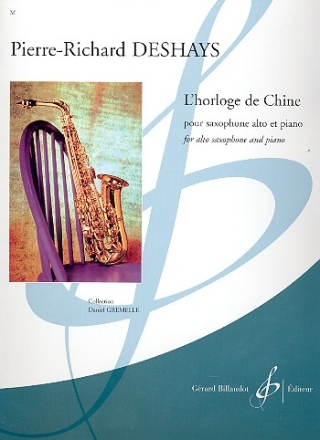 L'Horloge de Chine pour saxophone alto et piano