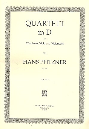 Streichquartett D-Dur op.13 Stimmen 