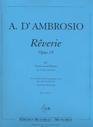 Reverie op.18 fr Violine und Klavier