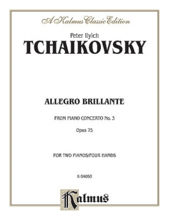 Allegro Brillante from Piano Concerto no.3 op.75 for 2 pianos 4 hands (1893)
