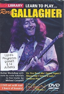 Learn to play Rory Gallagher 2 DVD-Videos Lick Library