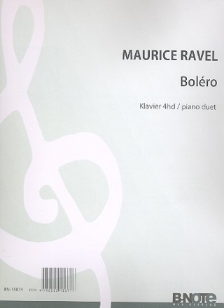 Bolro fr Klavier zu 4 Hnden Spielpartitur