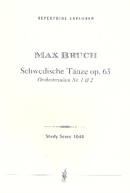 Schwedische Tnze op.63 fr Orchester Studienpartitur